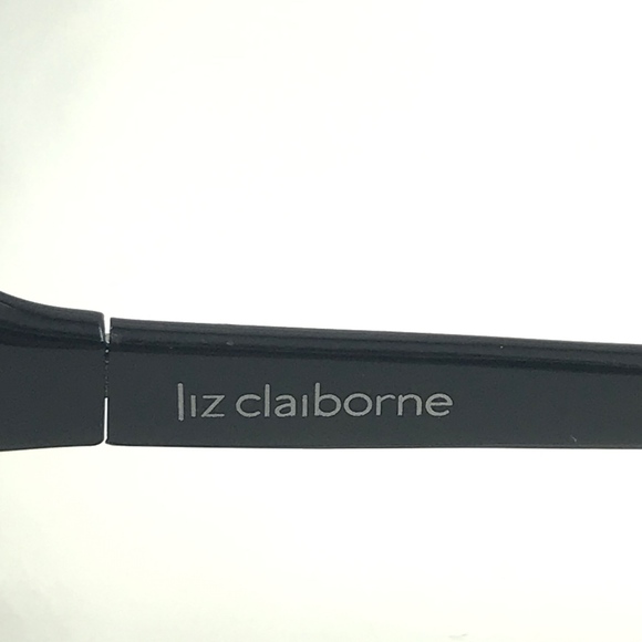 LIZ CLAIBORNE BLACK OVERSIZED BUTTERFLY SUNGLASSES